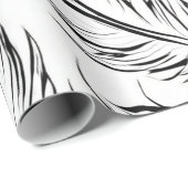 Monochrome Elegance Geschenkpapier (Rolleneckpunkt)