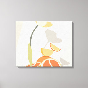 Monochrome Elegance Leinwanddruck