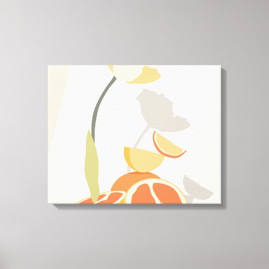 Monochrome Elegance Leinwanddruck (Vorderseite)