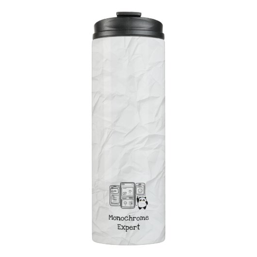 Monochrome Expert Thermal Tumbler Thermosbecher (Vorderseite)