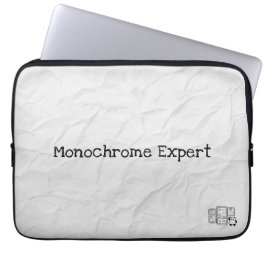 Monochrome Expertengruppe Elektronik-Bag Laptopschutzhülle