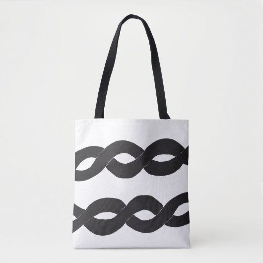 Monochrome Farbtasche mit Loop Band Tasche (Vorderseite)