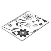 Monochrome Flachfolien Notizblock (Linke Seite)