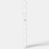 Monochrome Floral Pattern – Elegant Seamless Art Case-Mate iPhone Hülle (Rückseite / Links)