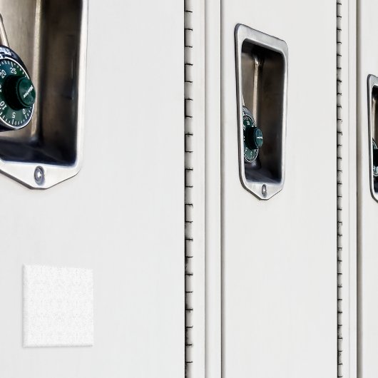 Monochrome Floral Pattern – Elegant Seamless Art Magnet (In Situ (Schrank))