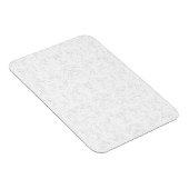 Monochrome Floral Pattern – Elegant Seamless Art Magnet (Rechte Seite)