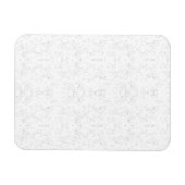 Monochrome Floral Pattern – Elegant Seamless Art Magnet (Horizontal)
