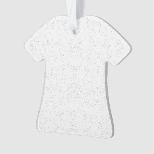 Monochrome Floral Pattern – Elegant Seamless Art Ornament (Vorderseite)