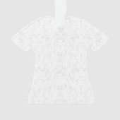 Monochrome Floral Pattern – Elegant Seamless Art Ornament (Vorderseite)