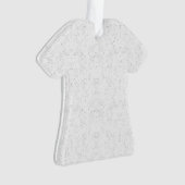 Monochrome Floral Pattern – Elegant Seamless Art Ornament (Vorderseite)