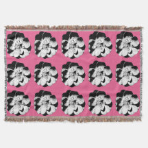 Monochrome, florrosa Pop-Fußleiste