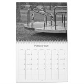 Monochrome Foto-Kalender Kalender (Feb 2026)