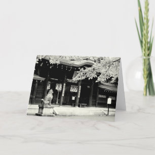 Monochrome Fotos aus Japan Karte