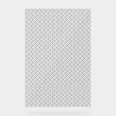 Monochrome Geometric Texture|Seamless Diamond Look Acrylschild (Vorderseite)