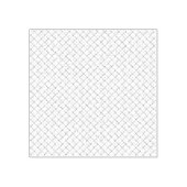 Monochrome Geometric Texture|Seamless Diamond Look Gummistempel (Prägung)
