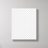 Monochrome Geometric Texture|Seamless Diamond Look Leinwanddruck (Vorderseite)