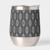 Monochrome Geometrie – Abstrakte Muster Ohne Stiel (Links)