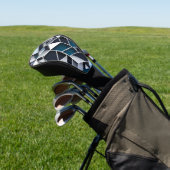 Monochrome Geometrie Golf Headcover (In SItu)