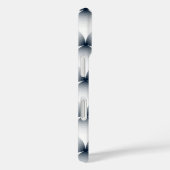 Monochrome geometrische Illusion Muster Case-Mate iPhone Hülle (Rückseite / Rechts)