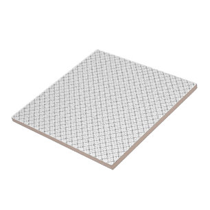 Monochrome geometrische Textur Nahtloser Diamant-L Fliese