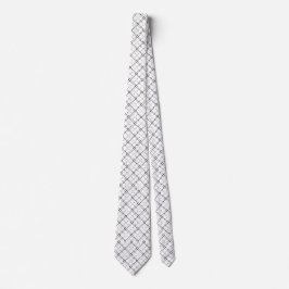 Monochrome geometrische Textur|Nahtloser Diamant-L Krawatte