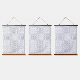 Monochrome geometrische Textur|Nahtloser Diamant-L Wandteppich Mit Holzrahmen