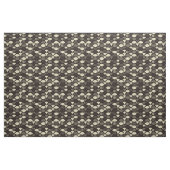 Monochrome geometrische Wellenmuster Stoff (Yard (91,4 cm))