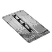 Monochrome Golden Gate Bridge Magnet (Rechte Seite)