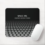 Monochrome Grafik, Grafik-Designer Mousepad<br><div class="desc">Monochrome Grafik,  Grafik-Designer-Mousepad durch den Business Card Store.</div>