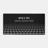 Monochrome Grafik, Grafik-Designer Schreibtischunterlage (Vorderseite)