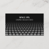 Monochrome Grafik, Grafik-Designer Visitenkarte (Vorderseite)