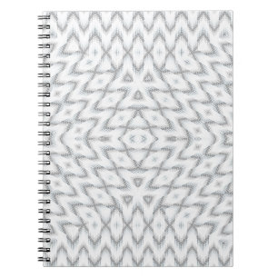Monochrome, grau und weiß, geometrisch notizblock