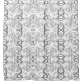 Monochrome Gray Shower Curtain  Duschvorhang (Vorderseite)