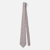 Monochrome Halloween Pattern Neck Tie Krawatte (Vorderseite)