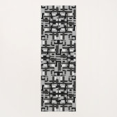 Monochrome Harmony Yoga Mat Yogamatte (Rückseite)