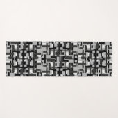 Monochrome Harmony Yoga Mat Yogamatte (Vorderseite (Horizontal))