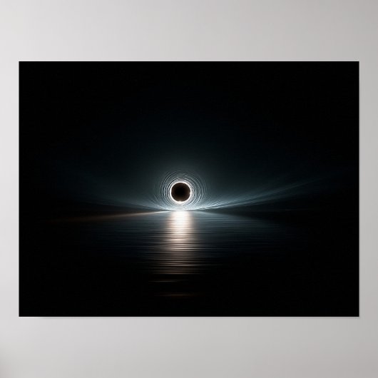 Monochrome Illustration of Solitary Man on Bench w Poster (Vorne)