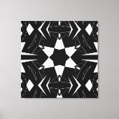 Monochrome Impuls Leinwanddruck (Vorderseite)