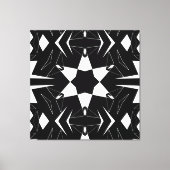 Monochrome Impuls Leinwanddruck (Vorderseite)