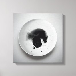 Monochrome Kaffeetextur abstrakt Art. 11 Leinwanddruck