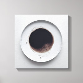 Monochrome Kaffeetextur abstrakt Art. 5 Leinwanddruck
