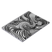 Monochrome Kaleidoskop Notizblock (Linke Seite)