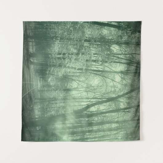 Monochrome Landschaft Naturparkart, Herbst, Hinter Wandteppich (Vorderseite (Horizontal))