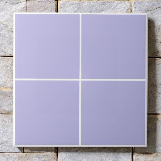 Monochrome Lavendel Lila Checkered Modern Fliese