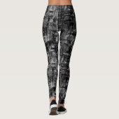 Monochrome Leggings (Rückseite)