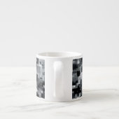 Monochrome Matrix Espressotasse (Rückseite)
