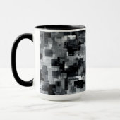 Monochrome Matrix-Mosaik Tasse (Links)