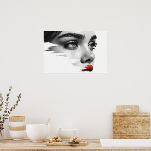 Monochrome Maus: Eine Glimpe der Gnade Poster (Küche)