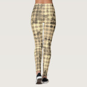 Monochrome Maus-Leggings Leggings (Rückseite)