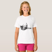 Monochrome Motion mit Stripteffekt T-Shirt (Vorne ganz)